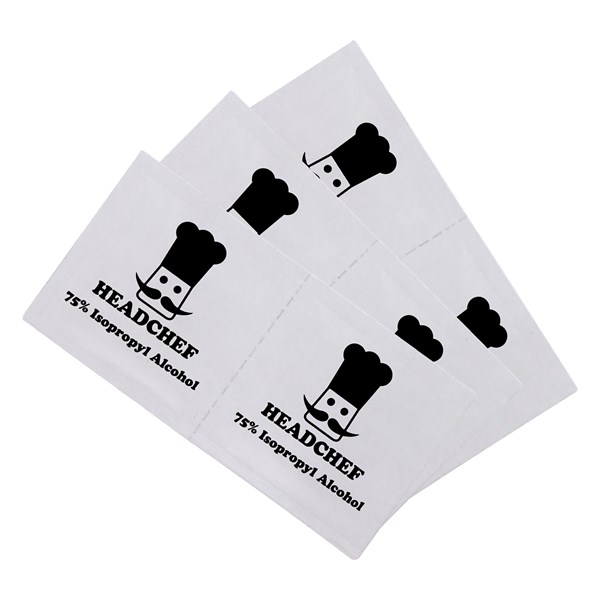 Headchef Alcohol Cleaning Wipes (100)