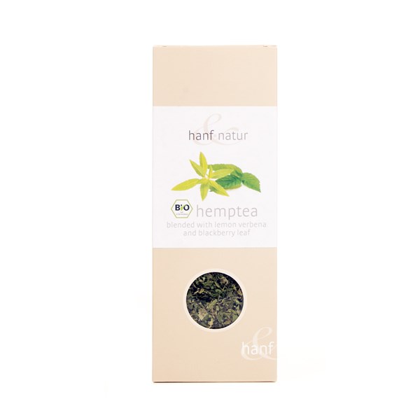 Hanf Natur Hemp Foods Hemp Tea Blend with Lemon Verbena 40g