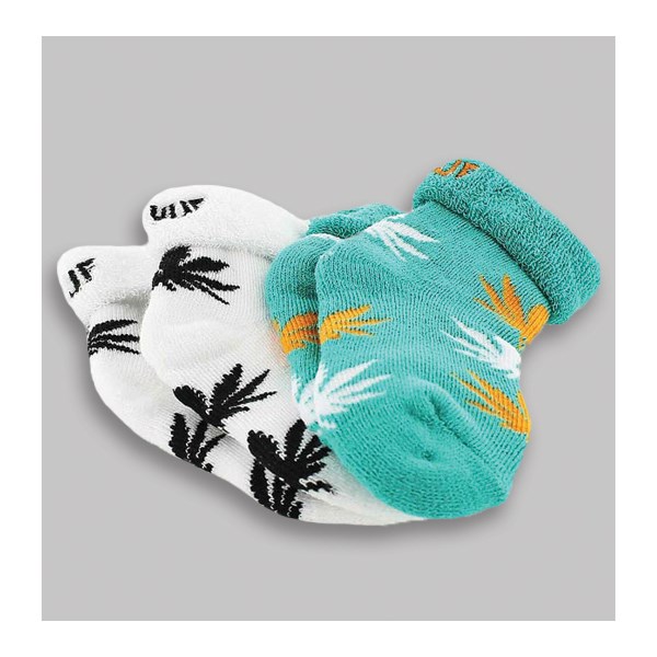 HUF Baby Seed Socks 2 Pack Jade