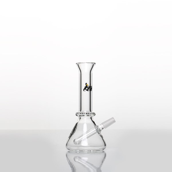 iDab Glass Clear Mini Tube Rig (10mm Male Joint)