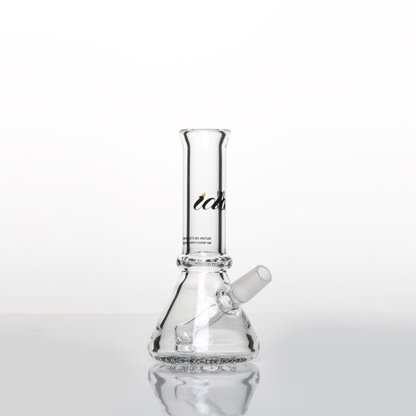 iDab Glass Clear Medium Tube Rig (14mm Male Joint)