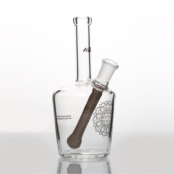 iDab Glass Medium Worked Stem Bottle Rig (14mm Female Joint) - Lakers