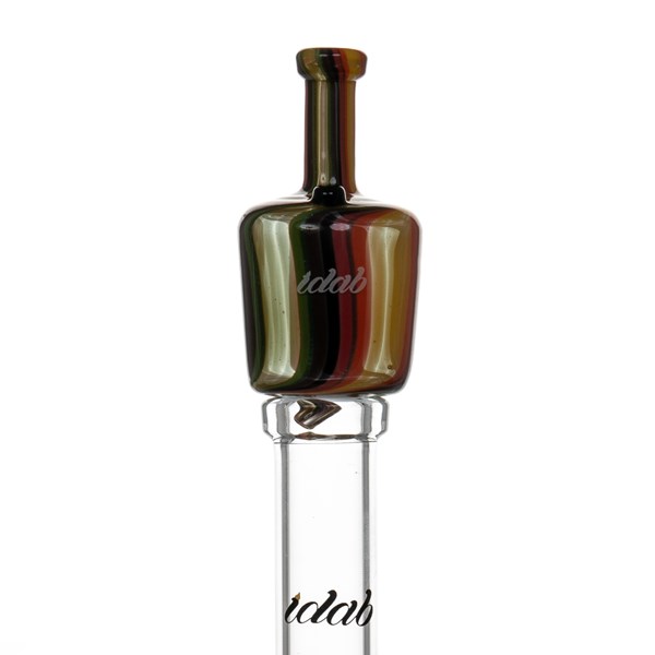 iDab Glass Bottle Directional Carb Cap - Colourful