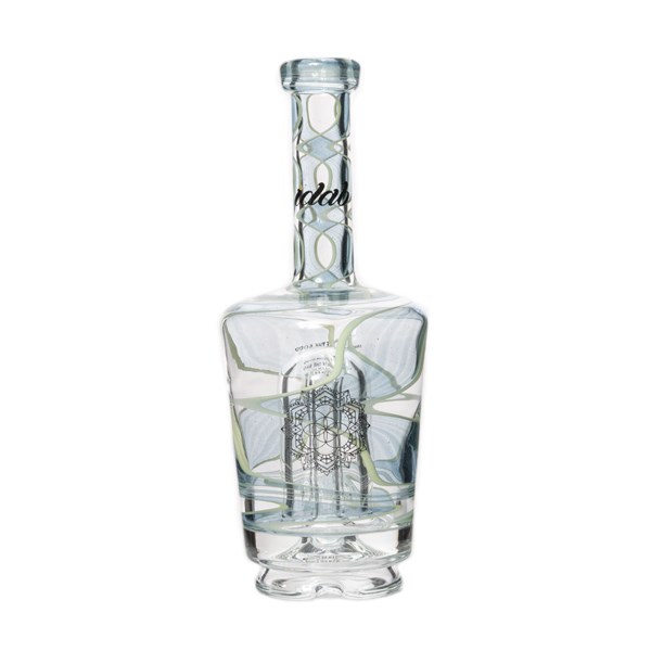 iDab Glass Henny Bottle Peak Glass - Zigzag Clear