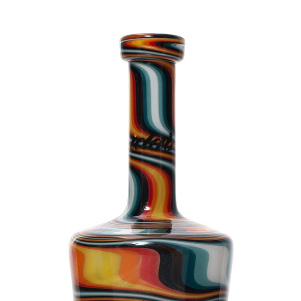 iDab Glass Henny Bottle Peak Glass - Zigzag Fire