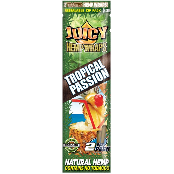 Juicy Jay's  Hemp Wraps - Tropical Passion