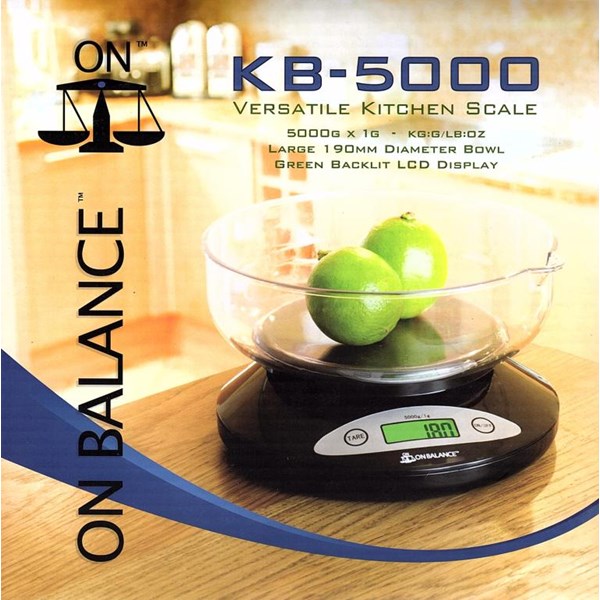 On Balance Scales Digital Scale 5kg KB 5000