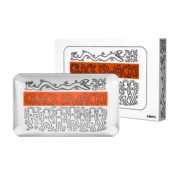 Keith Haring Glass Rolling Tray - CIW