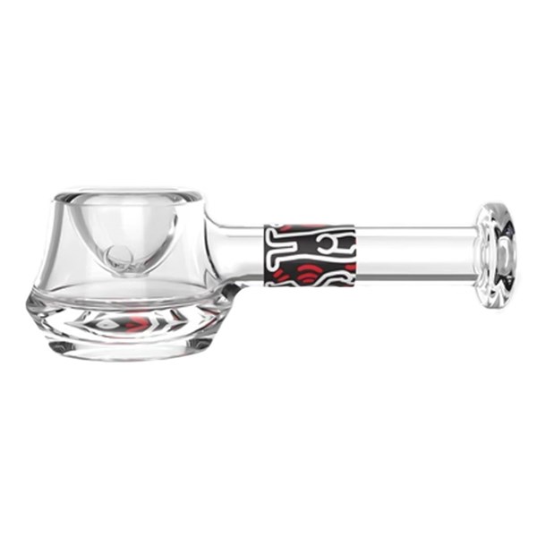 Keith Haring Glass Spoon Pipe - Multi Colour