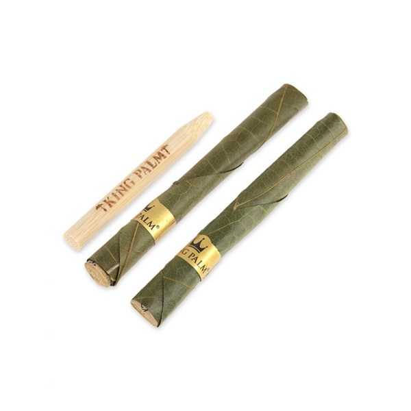 King Palm Rolls Natural Leaf MINI Rolls Berry Terps (2 Pack)
