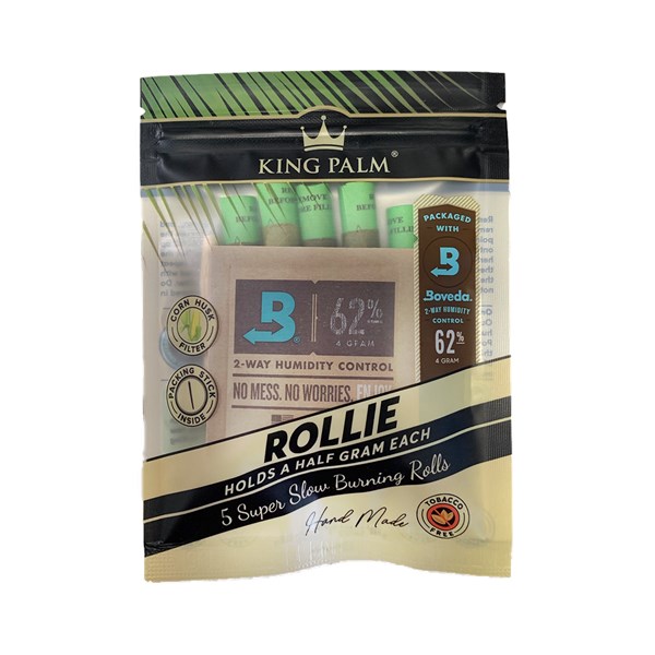 King Palm Natural Leaf Rollies (5 pack)