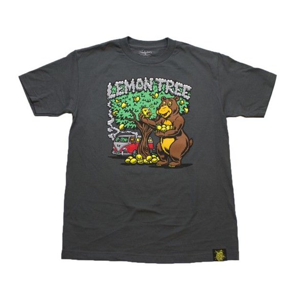 Lemon Life SC Clothing T-shirt - Lemon Bear, Grey