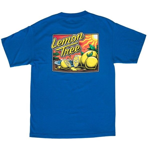 Lemon Life Clothing T-shirt - Lemon Tree Sunset, Blue