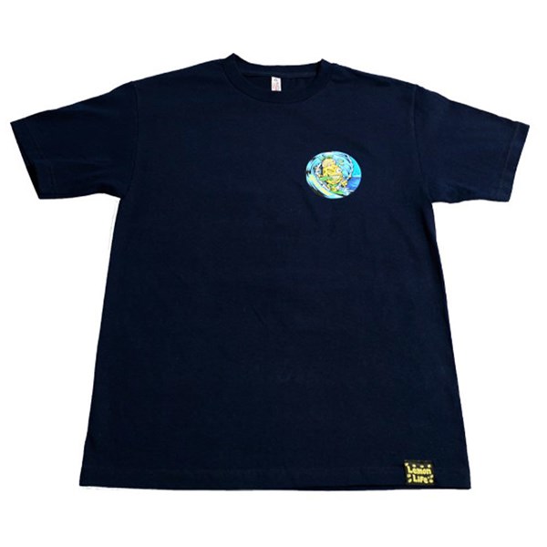Lemon Life SC Clothing T-shirt - The Surfing Lemon, Navy