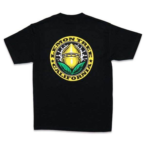 Lemon Life SC Clothing T-shirt - Lemon Tree California Seal, Black
