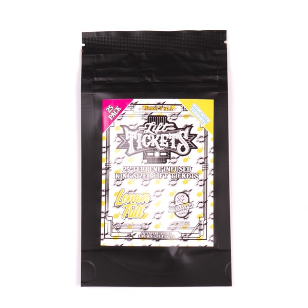 Lift Tickets Terpene Infused Papers Flat Packs - Lemon Trill