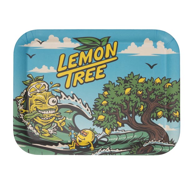 Lemon Life SC (Lemon Tree) Rolling Tray - Wave Ridder Lemon Tree