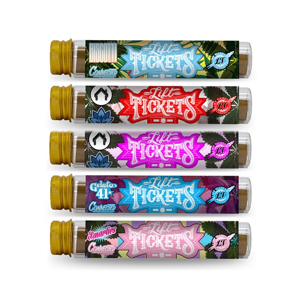 Lift Tickets  Terpene Infused Papers Variety Pack Hemp #1
