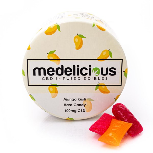 Medelicious Candies CBD Sweets - Mango Kush