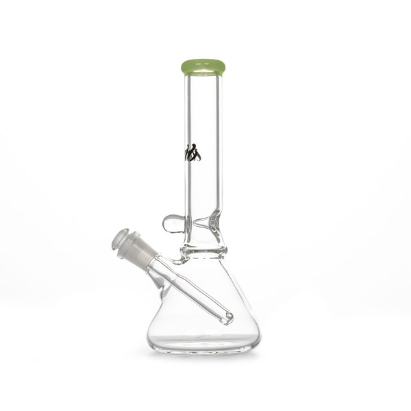 iDab Glass Female Bong - Bullet Tube with Removable Downstem - Green