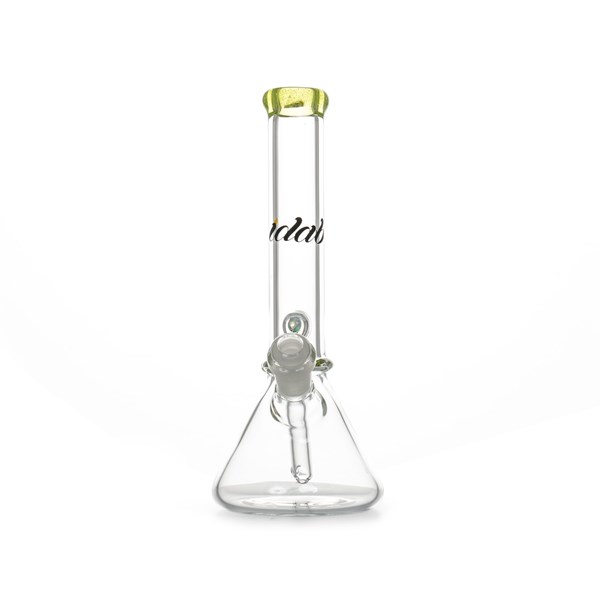 iDab Glass Female Bong - Bullet Tube with Removable Downstem - Lime