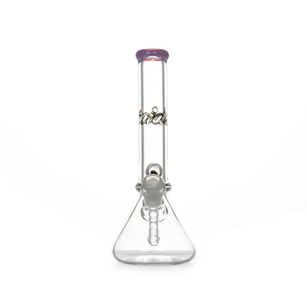 iDab Glass Female Bong - Bullet Tube with Removable Downstem - Light Purple
