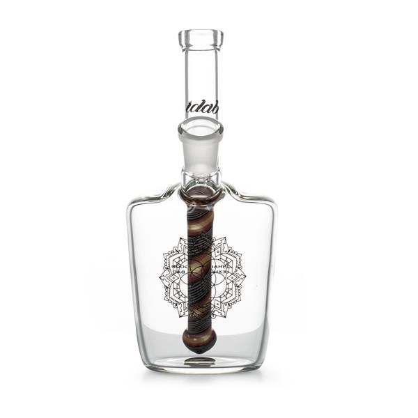 iDab Glass Henny Bottle Dabbing Rig - Medium Fire