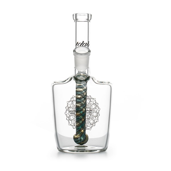 iDab Glass Henny Bottle Dabbing Rig - Medium Lights
