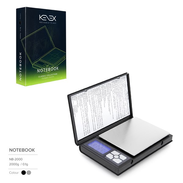 Kenex Digital Scales Classic Collection - Notebook