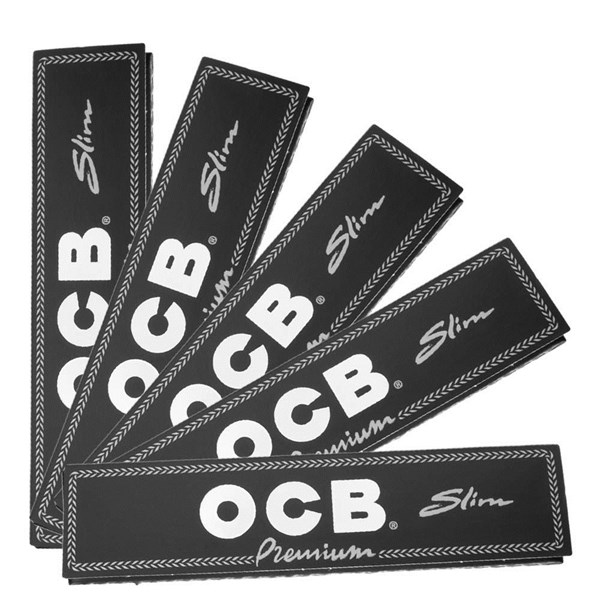 OCB Premium Range Rolling Papers - Kingsize Slim