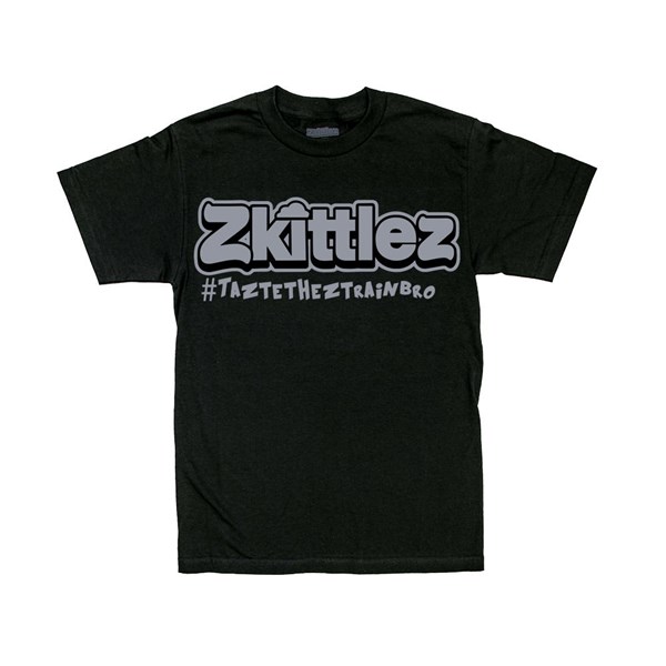 Zkittlez Official Zkittlez T-shirt - Taste The Z Train, Grey