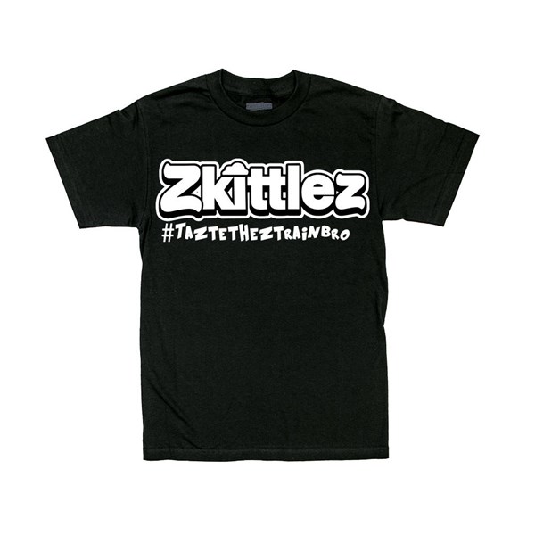 Zkittlez Official Zkittlez T-shirt - Taste The Z Train, White