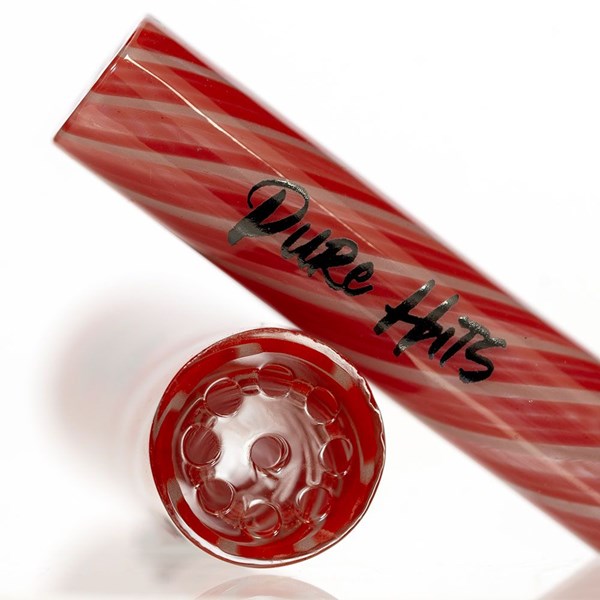 Pure Hits Glass Filter Tip - Grey Deep Red