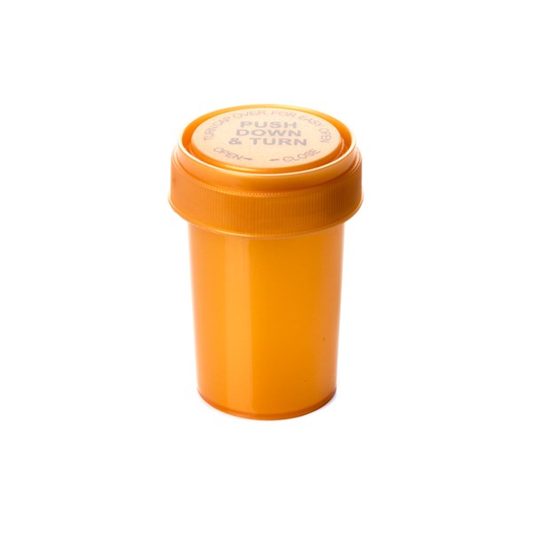 Push Down & Turn Reversible Containers - Gold