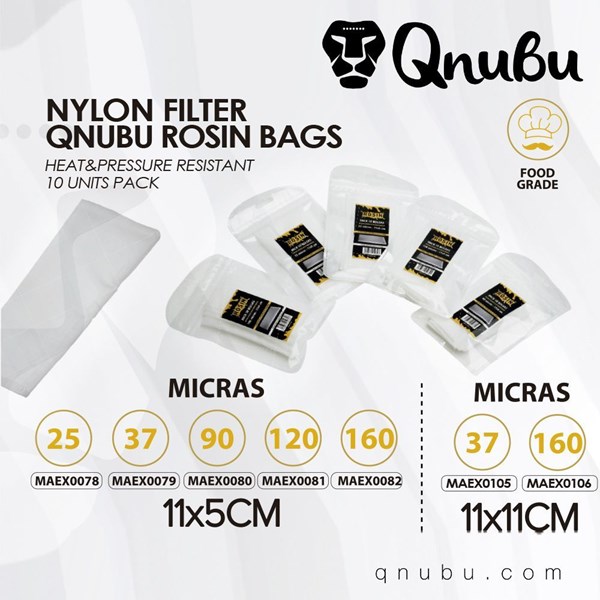 Qnubu Rosin Press Bag (11x11cm, 10 Pack)