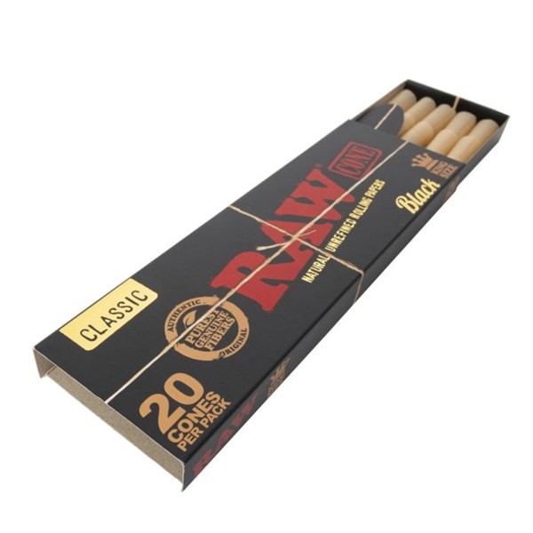 RAW Black Range - King Size Pre-Rolled Cones