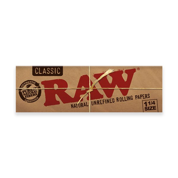 RAW Classic Range - 1 1/4 Rolling Papers
