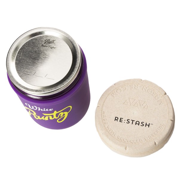Re:Stash & Runtz Mason Stash Jar - Purple & Yellow