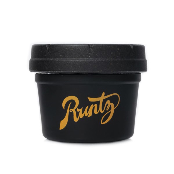 Cali Pots Tubs Smell Resistant Stash Jar X30  6Dram Pop Tops Black Colour 