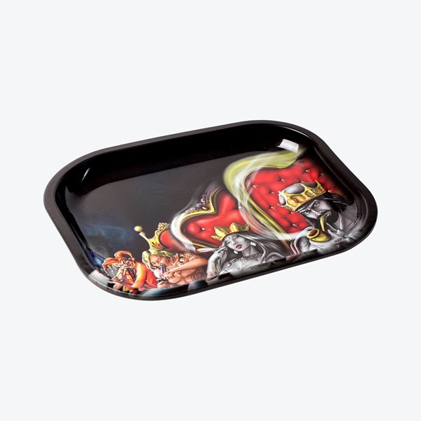 V Syndicate Metal Rolling Tray - Royal Highness Court