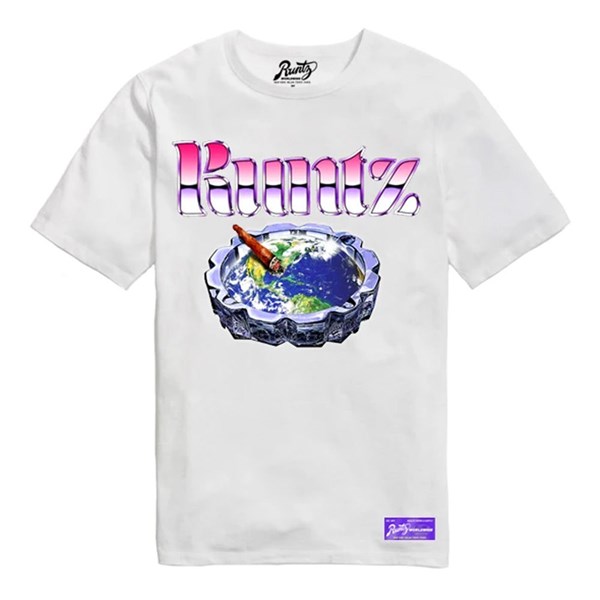 Runtz T-shirt - Globe Tray White