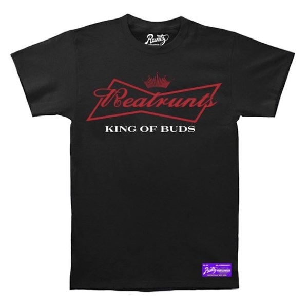 Runtz T-shirt - King of Buds Black