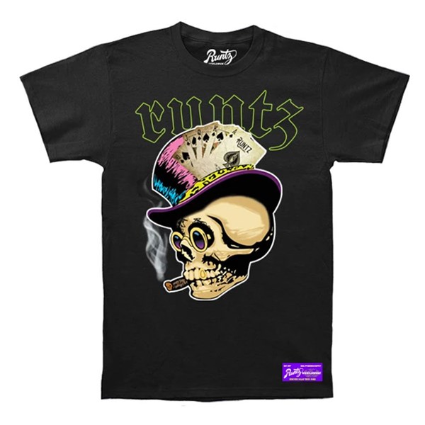 Runtz T-shirt - Skull Black