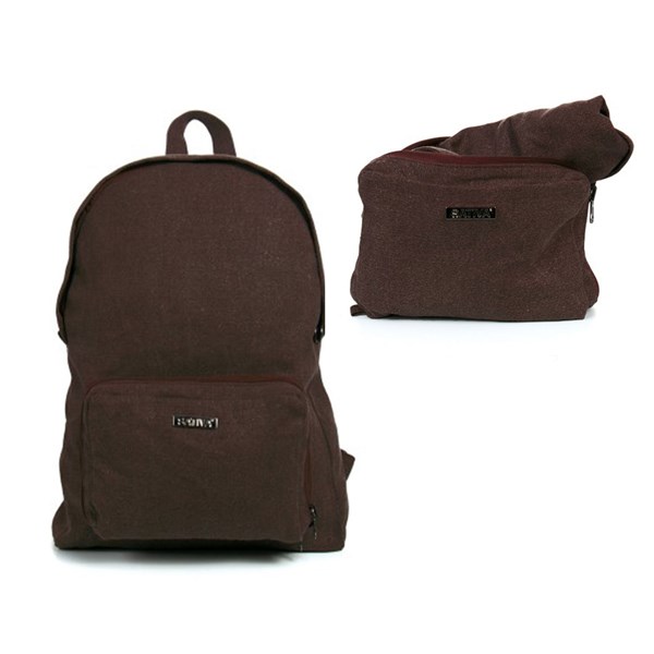 Sativa Hemp Bags Fold Up Backpack (S10112)