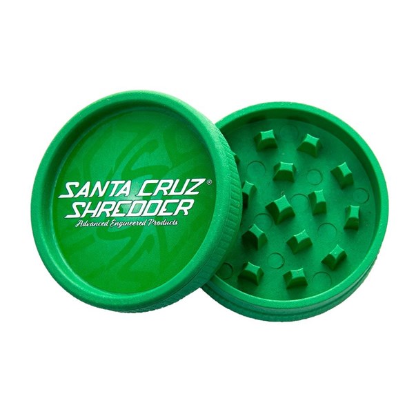 Santa Cruz Shredder  Hemp Grinder 2 Piece Green