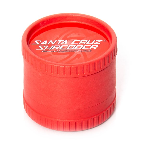 Santa Cruz Shredder  Hemp Grinder 3 Piece Red