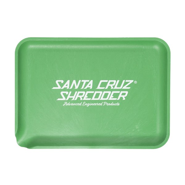 Santa Cruz Shredder  Hemp Large Rolling Tray - Green