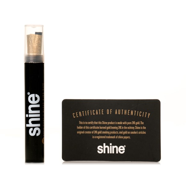 Shine 24K Gold KingSize Pre-Rolled Paper