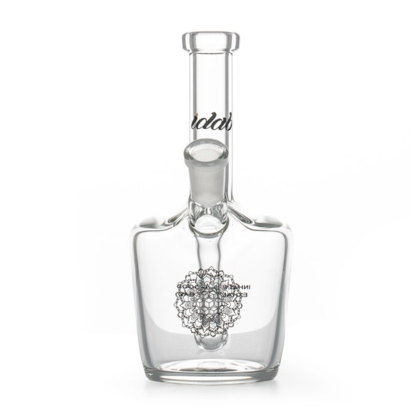 iDab Glass Henny Bottle Dabbing Rig - Small Clear
