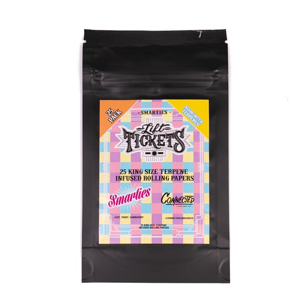 Lift Tickets Terpene Infused Papers Flat Packs - Smarties